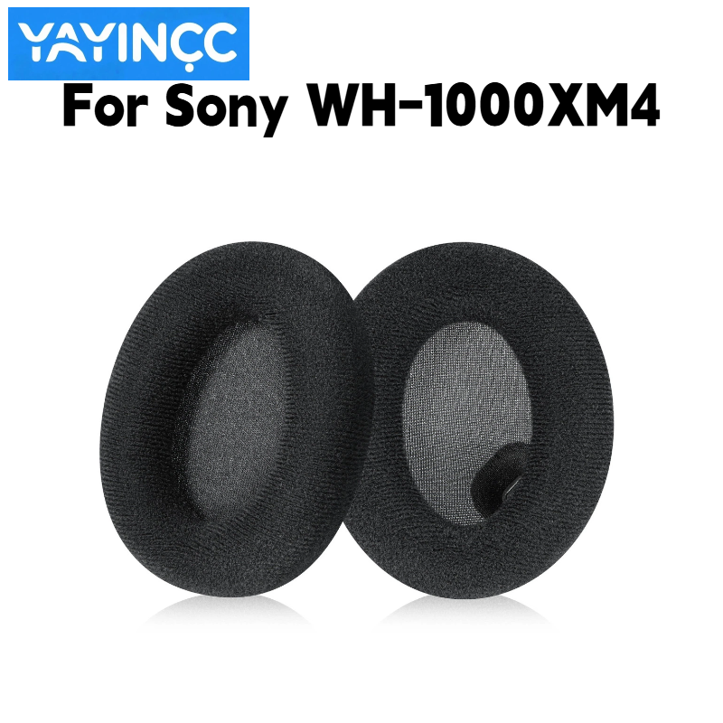 Sony Headphone Wh-1000Xm4 - YAYINCC 交換用フランネルイヤーパッド ソニー WH-1000XM4 ヘッドフォン用バックル付き修理部品 肌が剥がれることはありません