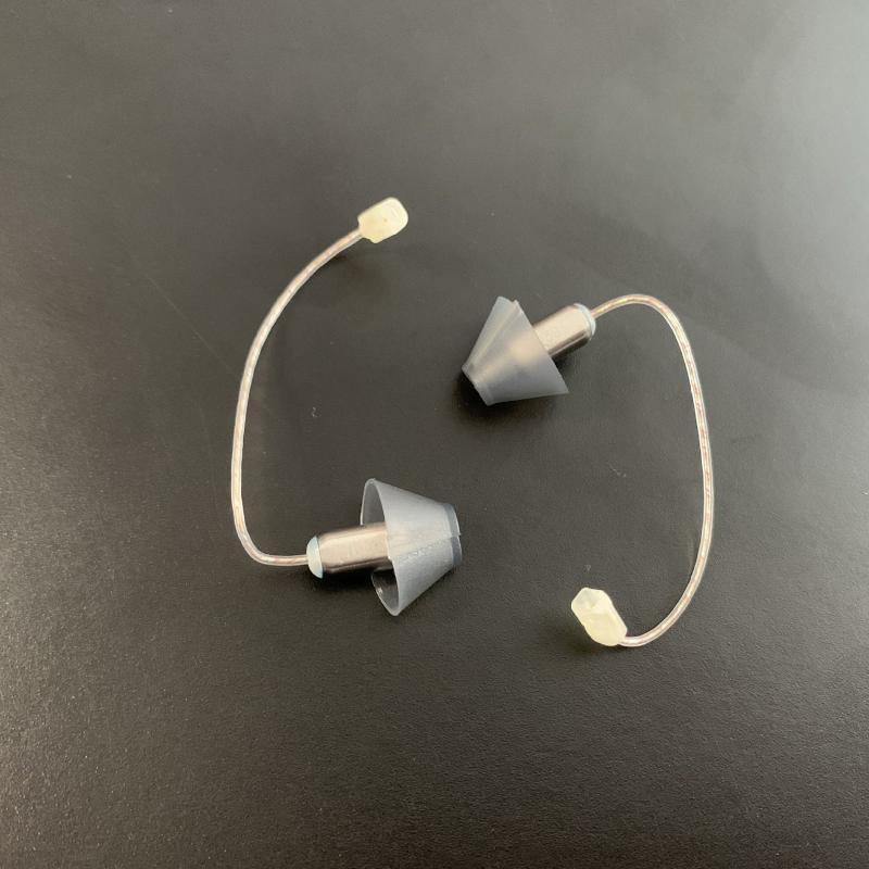 Silicone Ear Tip Replacement - 補聴器用イヤーチップ 10個入り ソフトシリコン製 長持ちする洗えるチップ 快適な一日中リスニング用 交換用