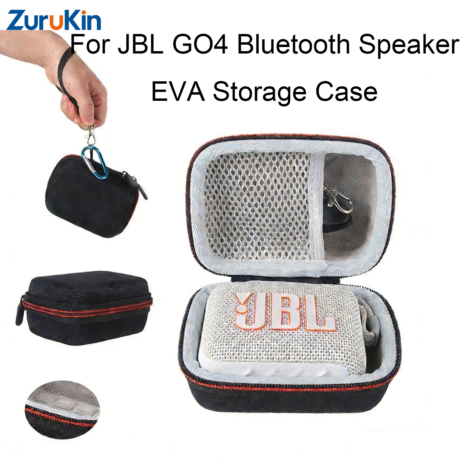 Jbl Speaker Go 4 - JBL GO 4 Bluetooth スピーカーアクセサリー用ポータブルキャリングケース耐衝撃 EVA