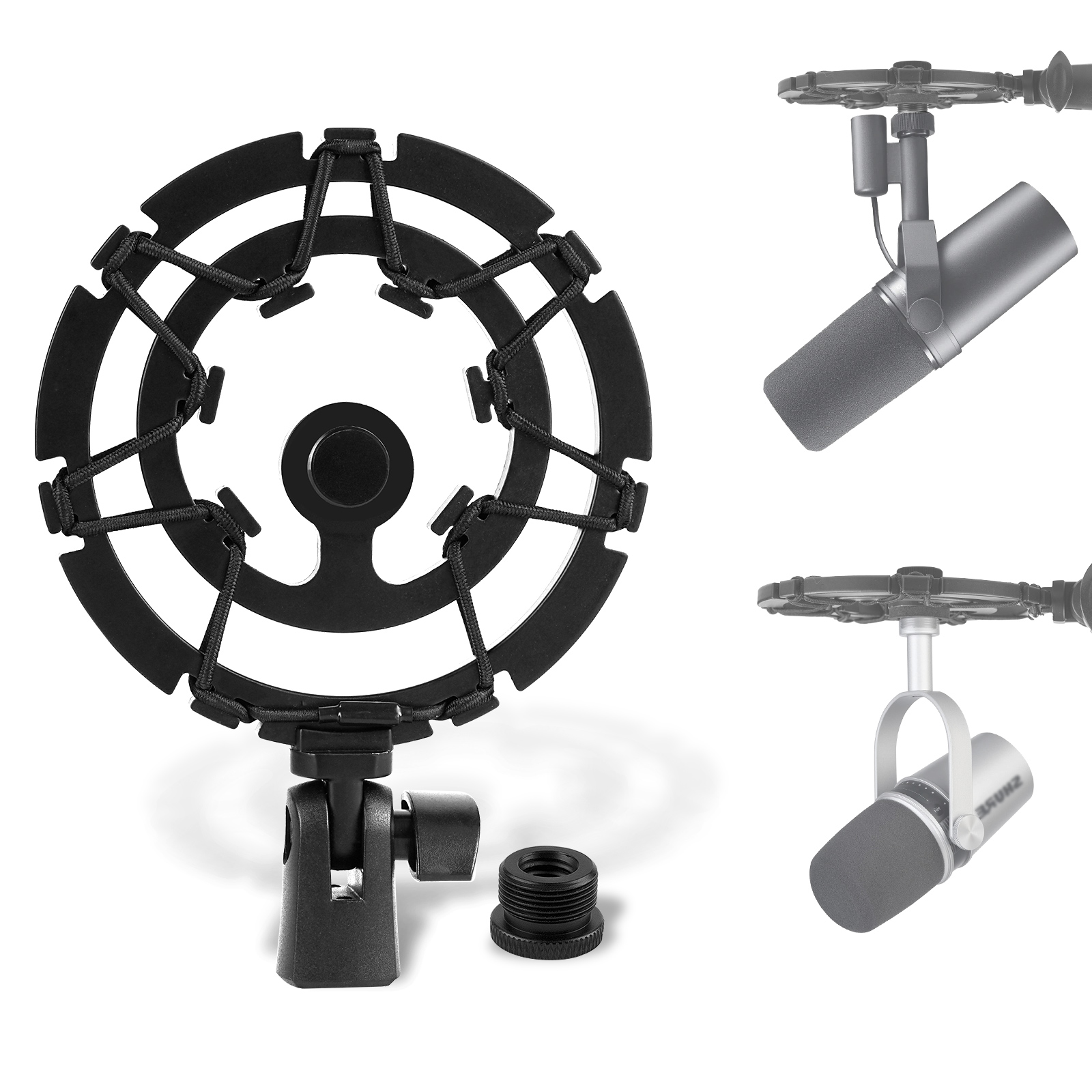 Shure Mic Mv7 - Geekria マイクショックマウント 防振マイクショックホルダー Shure MV7 SM7B