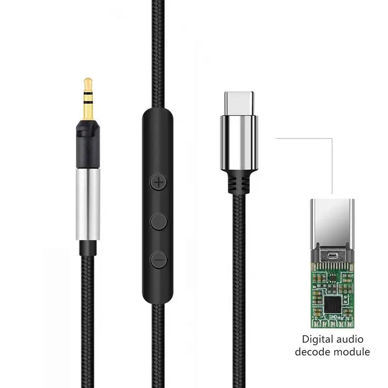 Sennheiser Headphone Hd 560S - USB タイプ C 交換用マイクケーブル ゼンハイザー HD560s
