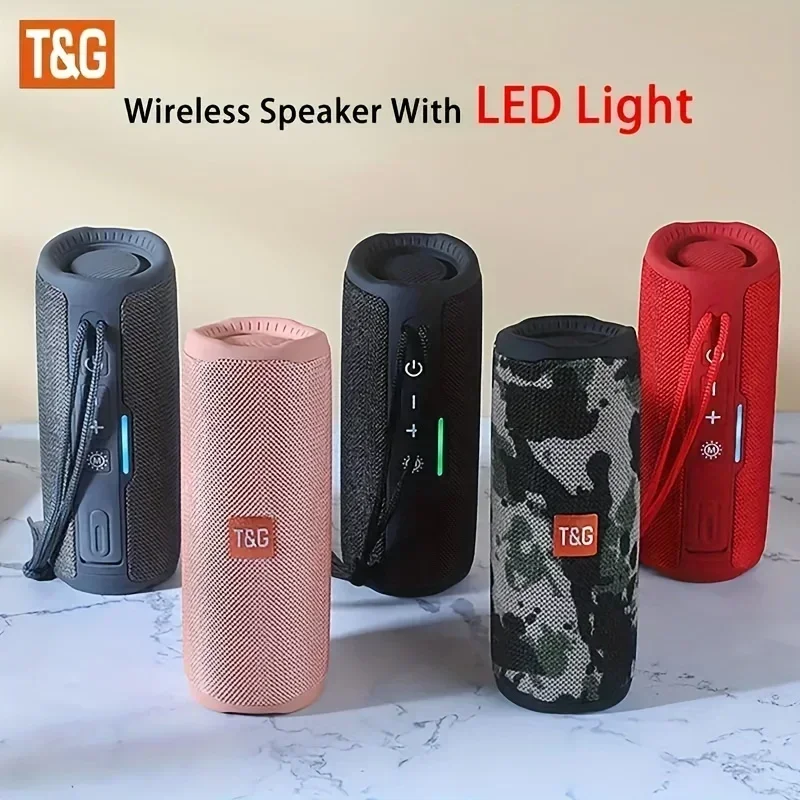 Jbl Speaker Flip 6 - T&G TG365 ポータブルBluetoothスピーカー デュアルベース LED ワイヤレスサブウーファー