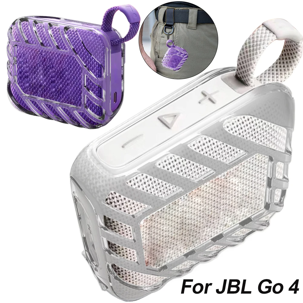 JBL Go 4 ケース耐衝撃 TPU 保護カバー透明キャリ - Jbl Speaker Go 4 のレビューと価格