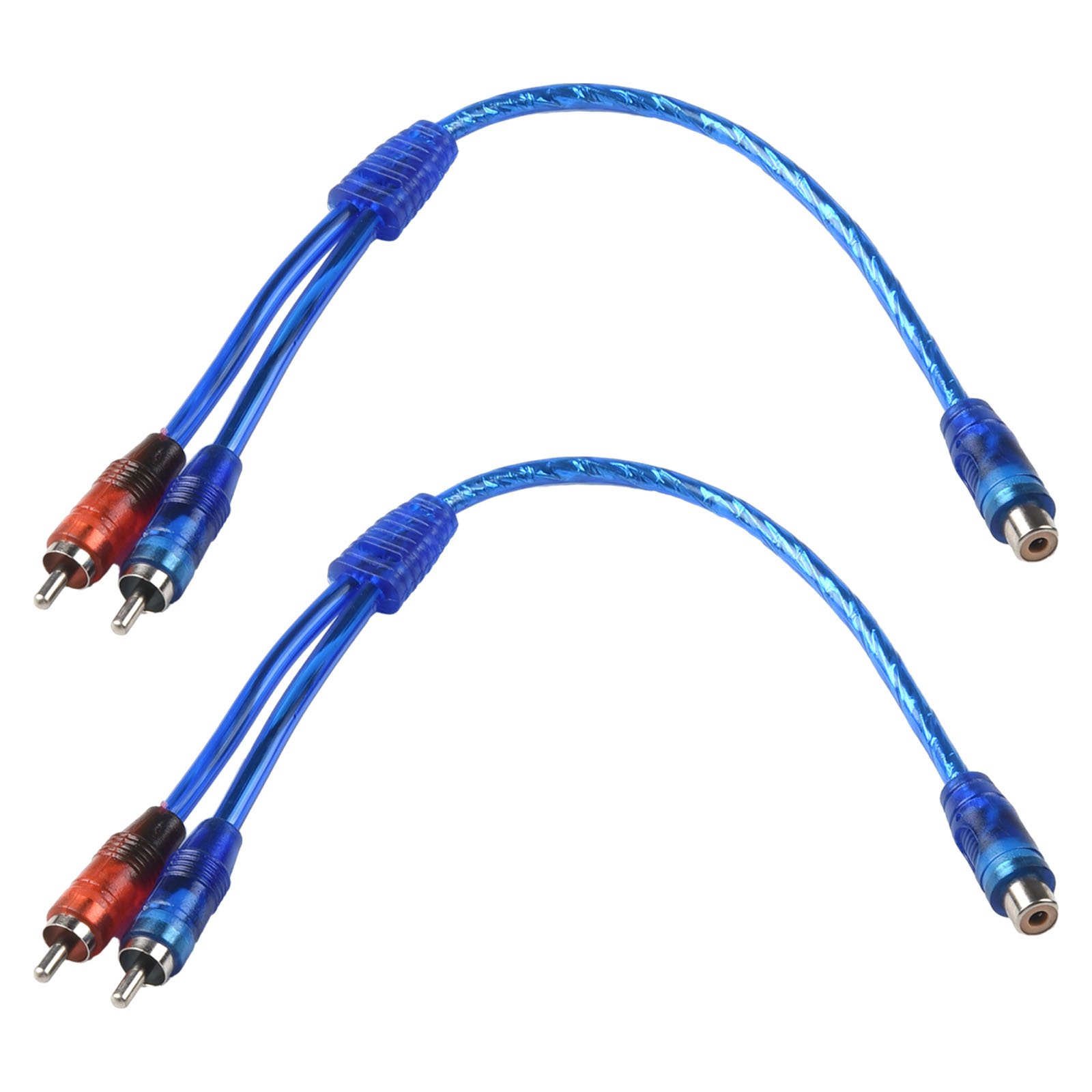 2本セット RCAオーディオケーブルキット「Y」スプリッター - Audio Splitter Y のレビューと価格