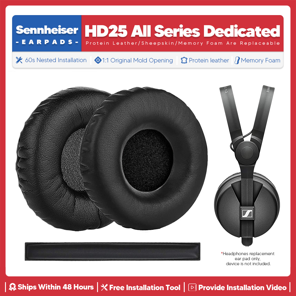 Sennheiser HD 25-2 25sp用の交換用イヤ - Sennheiser Headphone Hd 25 のレビューと価格