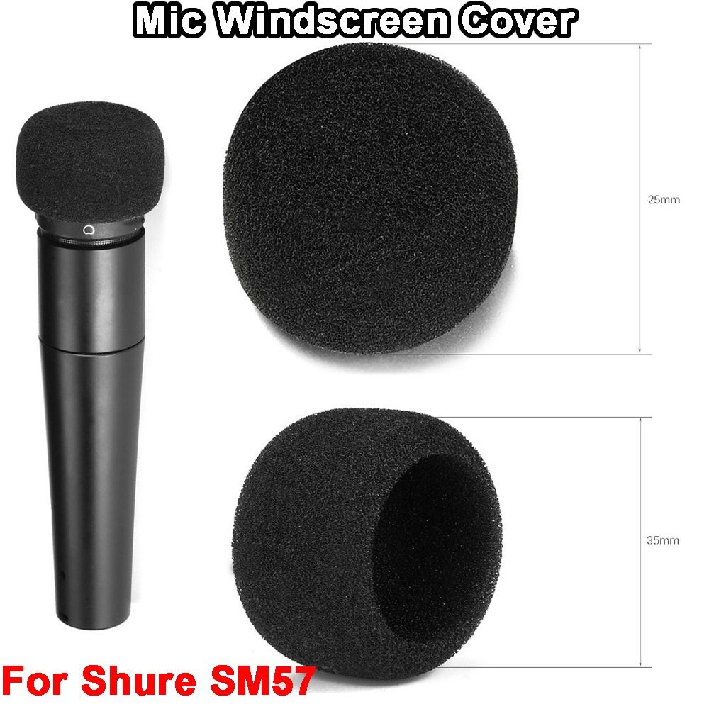 交換用マイクウィンドスクリーンカバー 植毛スポンジフォーム  - Shure Mic Mv7 のレビューと価格