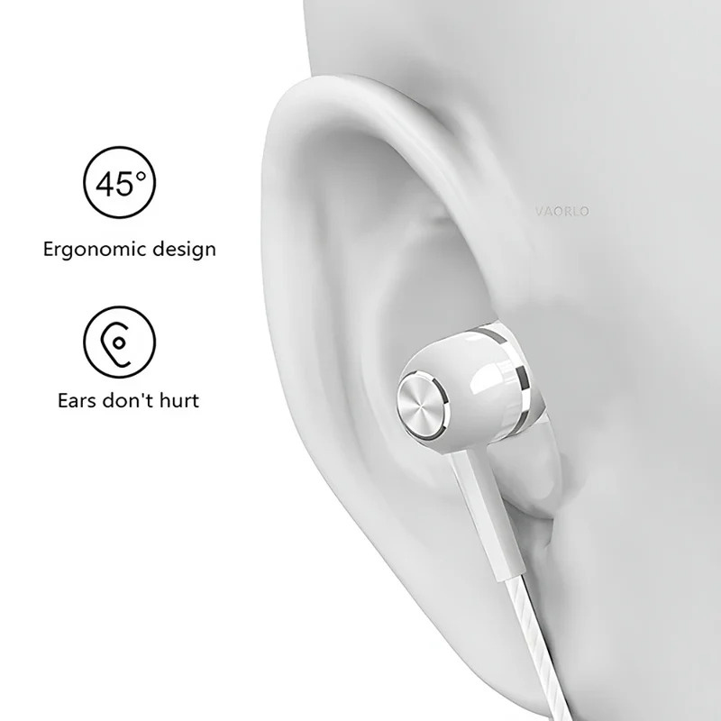 1/2/3/4 個 3.5 ミリメートル有線イヤホンインイヤ - Wired Earphone Mic のレビューと価格