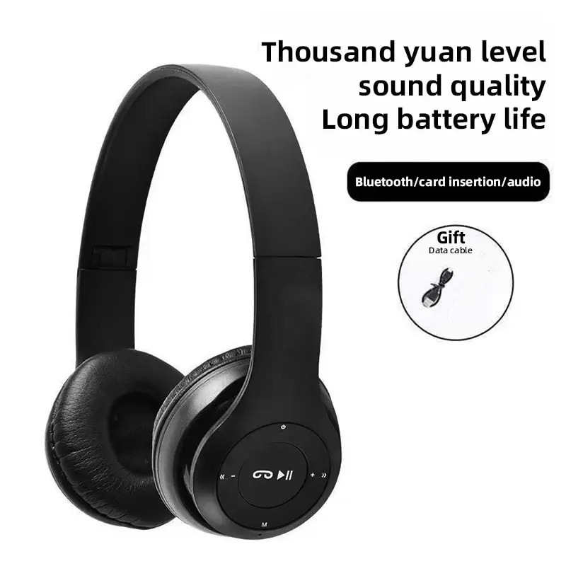 ハンズフリーワイヤレスヘッドホンノイズキャンセリングヘッドホ - Bluetooth Headset On Ear のレビューと価格