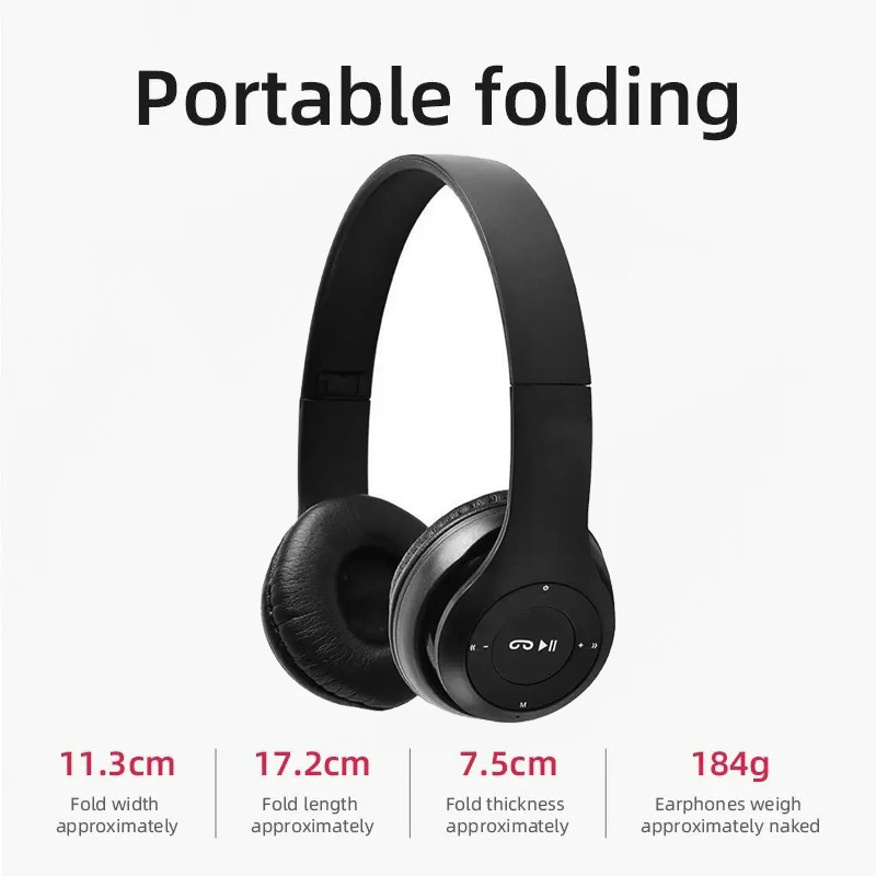 ハンズフリーワイヤレスヘッドホンノイズキャンセリングヘッドホ - Bluetooth Headset On Ear のレビューと価格