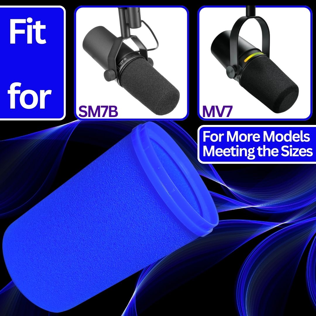 SM7dB フロントガラス高密度フォーム Shure SM7 - Shure Mic Mv7 のレビューと価格