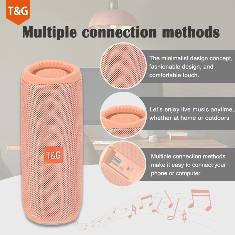 T&G TG365 ポータブルBluetoothスピーカー  - Jbl Speaker Flip 6 のレビューと価格